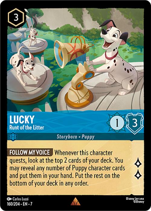 Lucky - Runt of the Litter (160/204) [Archazia's Island] | Webway Games