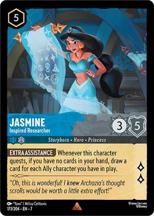 Jasmine - Inspired Researcher (173/204) [Archazia's Island] | Webway Games