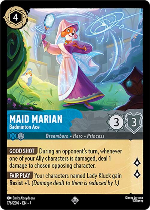 Maid Marian - Badminton Ace (176/204) [Archazia's Island] | Webway Games