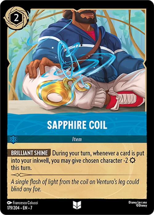 Sapphire Coil (179/204) [Archazia's Island] | Webway Games