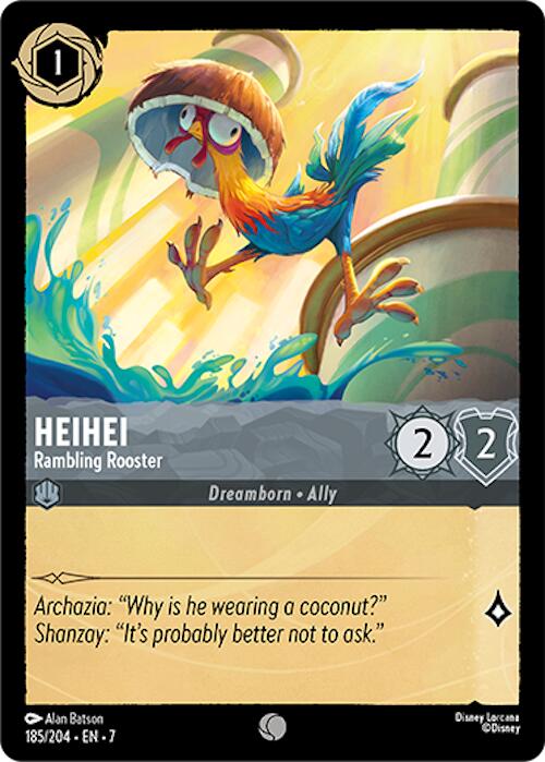 Heihei - Rambling Rooster (185/204) [Archazia's Island] | Webway Games