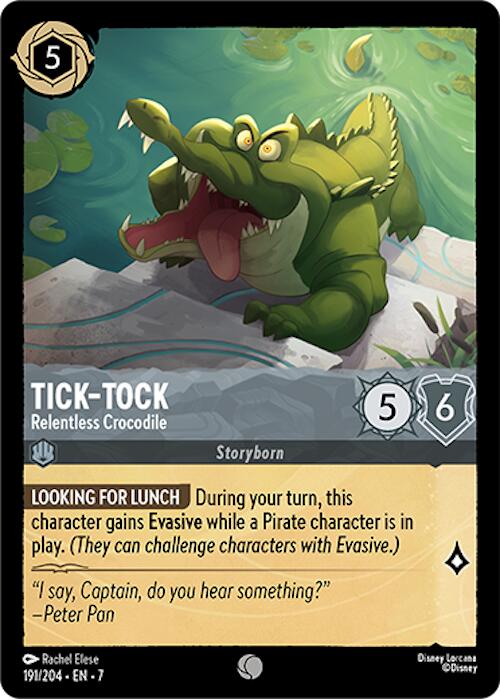 Tick-Tock - Relentless Crocodile (191/204) [Archazia's Island] | Webway Games