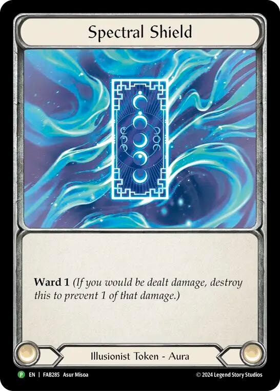 Spectral Shield [FAB285] (Promo)  Cold Foil | Webway Games