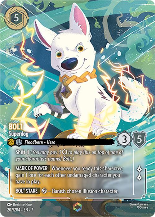 Bolt - Superdog (Enchanted) (207/204) [Archazia's Island] | Webway Games