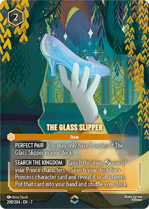 The Glass Slipper (Enchanted) (208/204) [Archazia's Island] | Webway Games