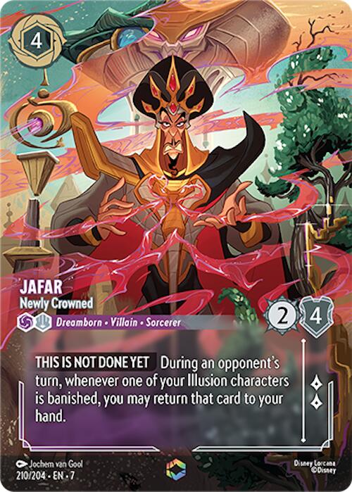 Jafar - Newly Crowned (Enchanted) (210/204) [Archazia's Island] | Webway Games