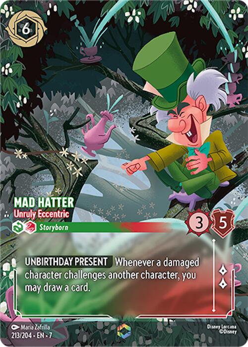 Mad Hatter - Unruly Eccentric (Enchanted) (213/204) [Archazia's Island] | Webway Games