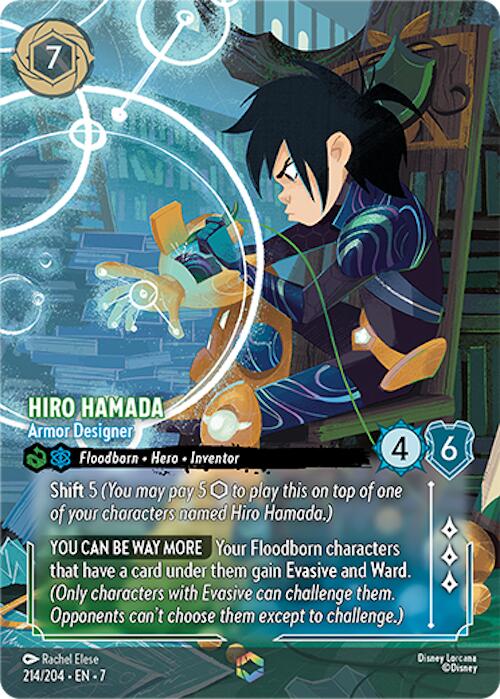 Hiro Hamada - Armor Designer (Enchanted) (214/204) [Archazia's Island] | Webway Games