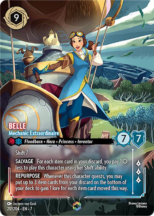 Belle - Mechanic Extraordinaire (Enchanted) (217/204) [Archazia's Island] | Webway Games