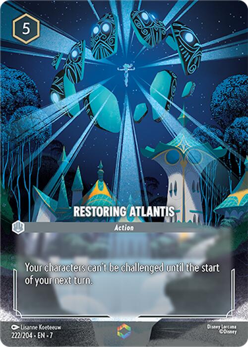 Restoring Atlantis (Enchanted) (222/204) [Archazia's Island] | Webway Games
