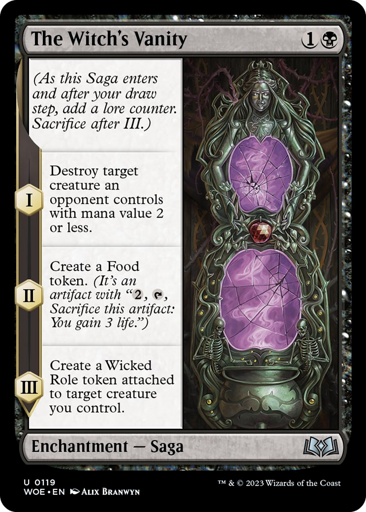 The Witch's Vanity [Wilds of Eldraine] | Webway Games
