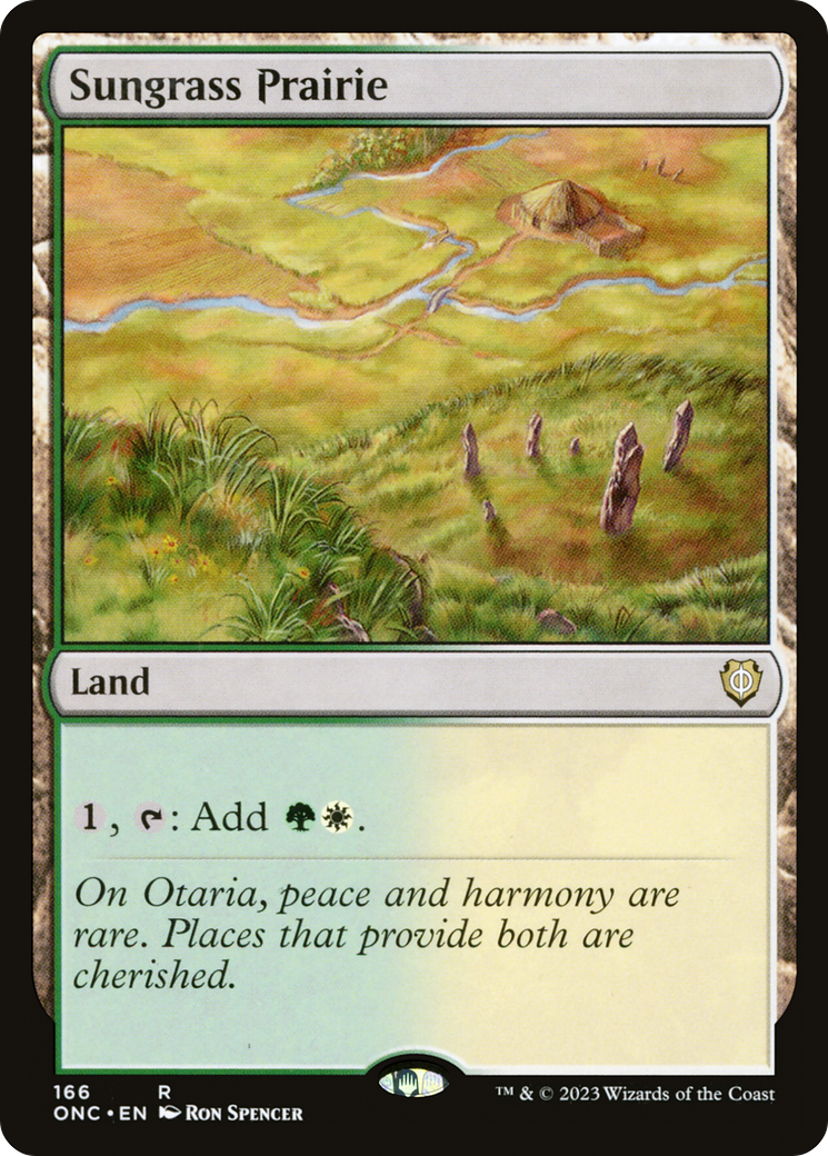 Sungrass Prairie [Phyrexia: All Will Be One Commander] | Webway Games