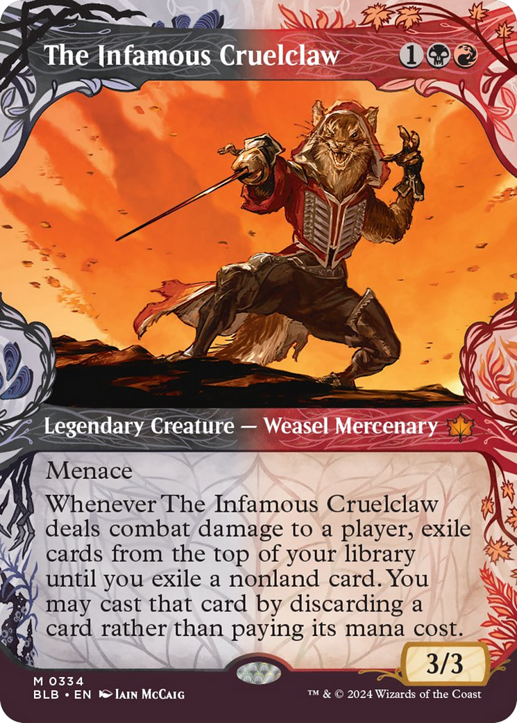 The Infamous Cruelclaw (Showcase) [Bloomburrow] | Webway Games