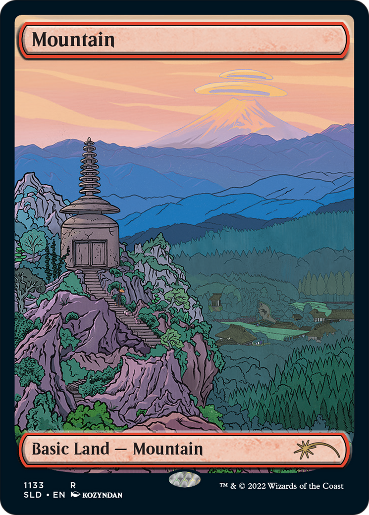 Mountain (1133) (Full-Art) [Secret Lair Drop Series] | Webway Games