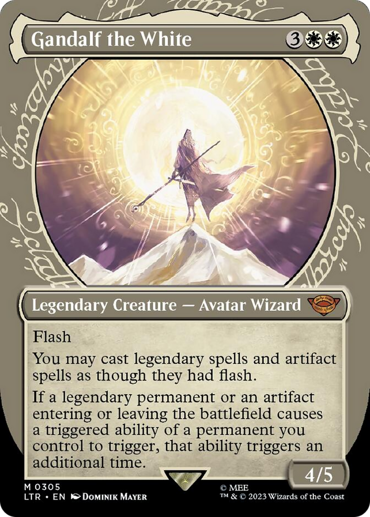 Gandalf the White (Showcase Ring Frame) [The Lord of the Rings: Tales of Middle-Earth] | Webway Games