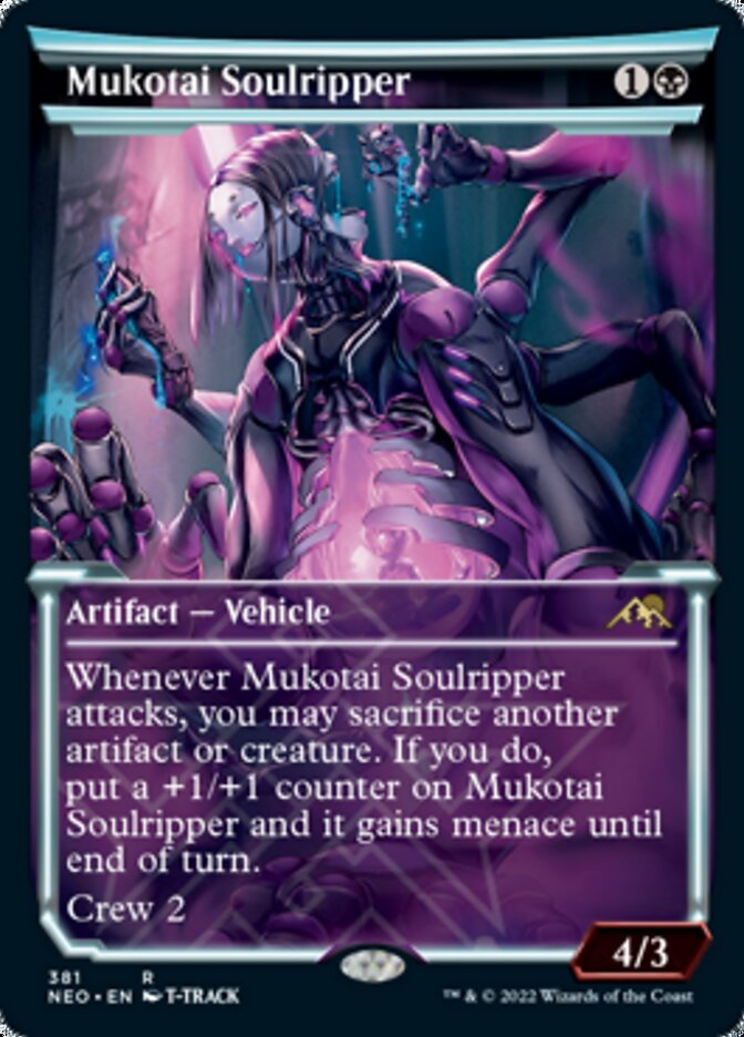 Mukotai Soulripper (Showcase Soft Glow) [Kamigawa: Neon Dynasty] | Webway Games