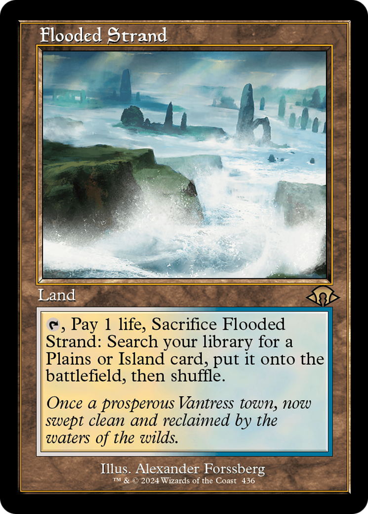 Flooded Strand (Retro) [Modern Horizons 3] | Webway Games