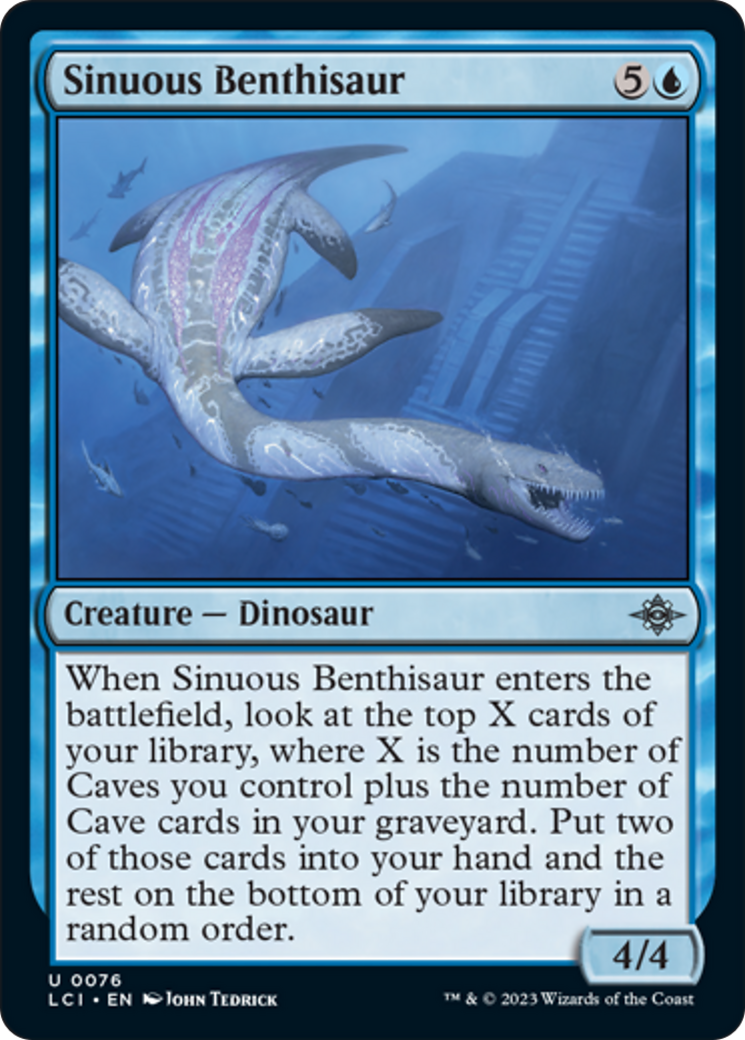 Sinuous Benthisaur [The Lost Caverns of Ixalan] | Webway Games