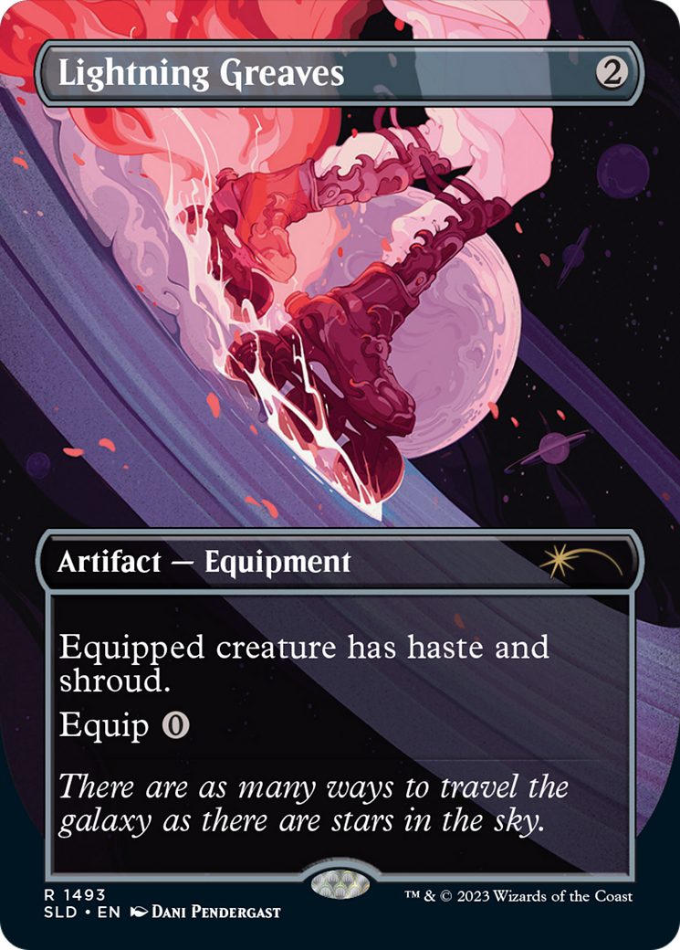 Lightning Greaves (1493) [Secret Lair Drop Series] | Webway Games