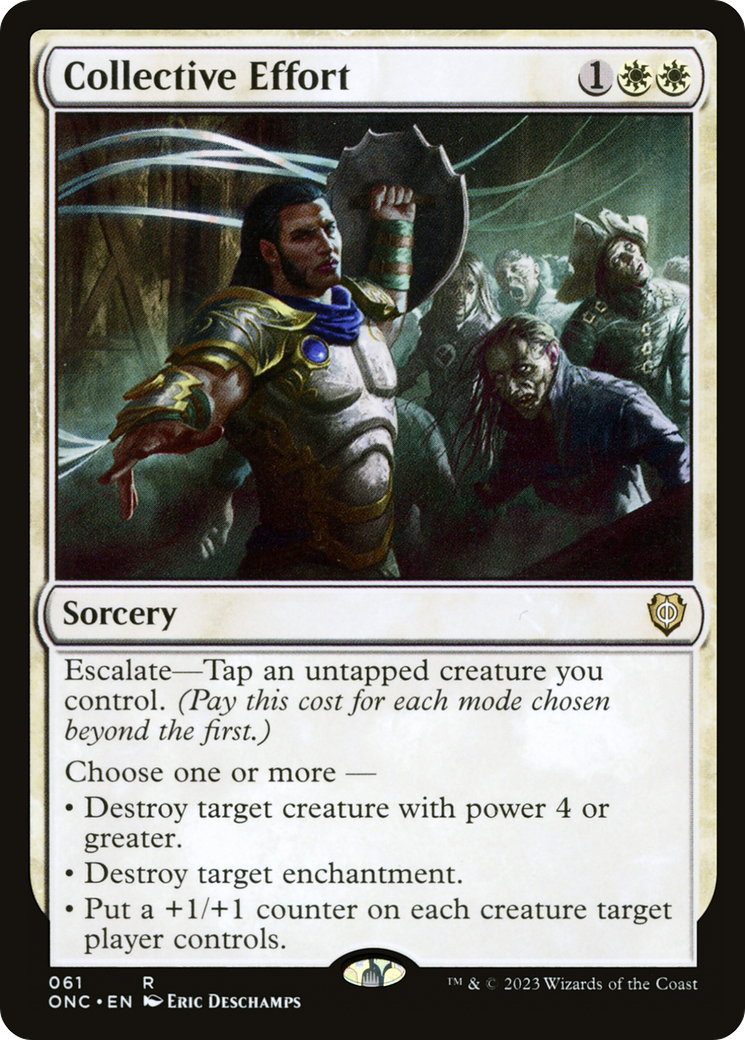 Collective Effort [Phyrexia: All Will Be One Commander] | Webway Games
