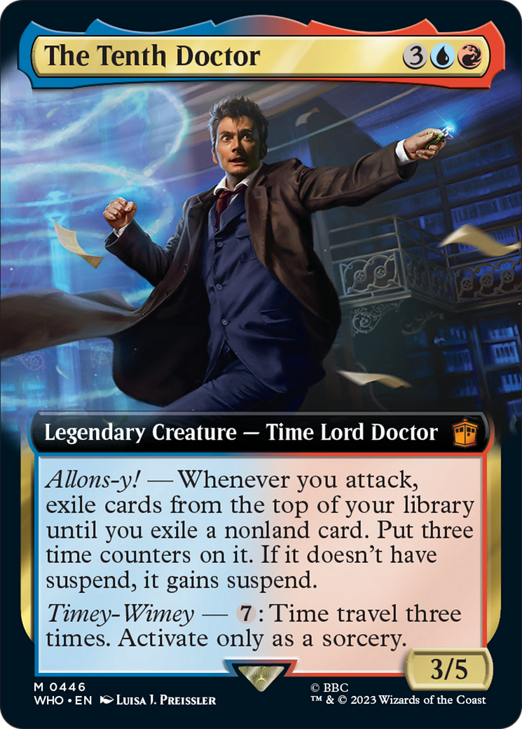 The Tenth Doctor (Extended Art) [Doctor Who] | Webway Games