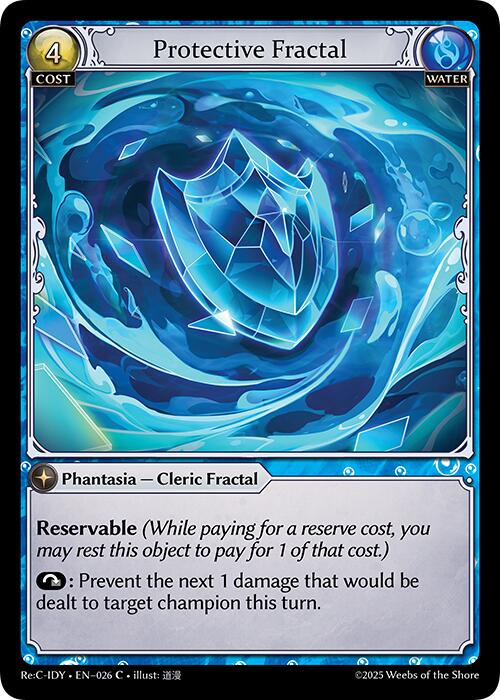 Protective Fractal (026) [Diao Chan Re: Collection, Idyll Corsage] | Webway Games