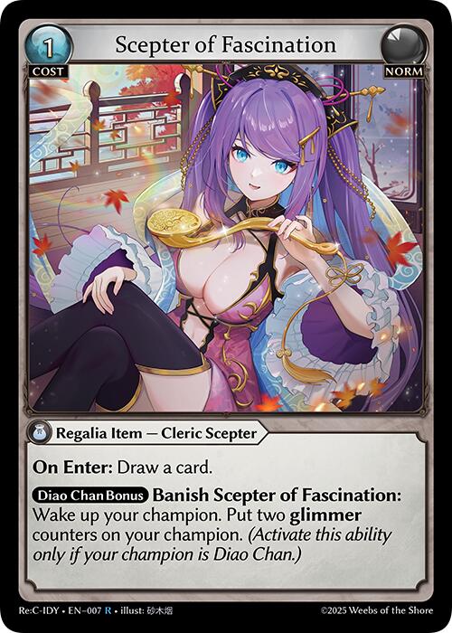 Scepter of Fascination (007) [Diao Chan Re: Collection, Idyll Corsage] | Webway Games