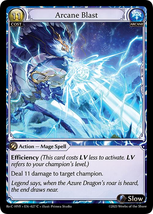 Arcane Blast (027) [Guo Jia Re: Collection, Heaven's Favored] | Webway Games