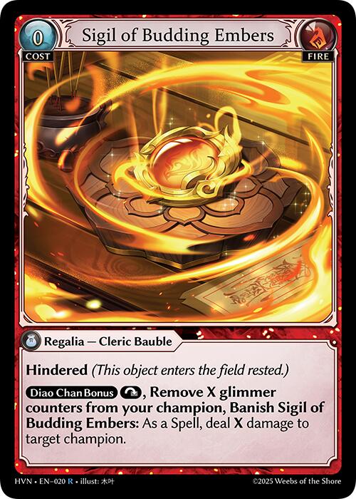 Sigil of Budding Embers (020) [Abyssal Heaven] | Webway Games