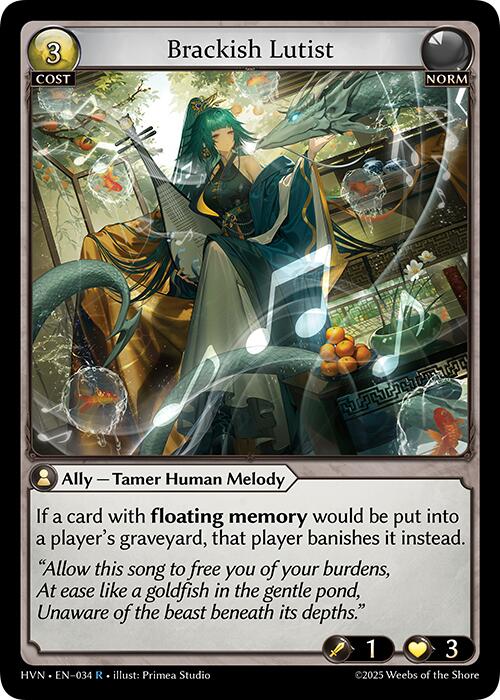 Brackish Lutist (034) [Abyssal Heaven] | Webway Games