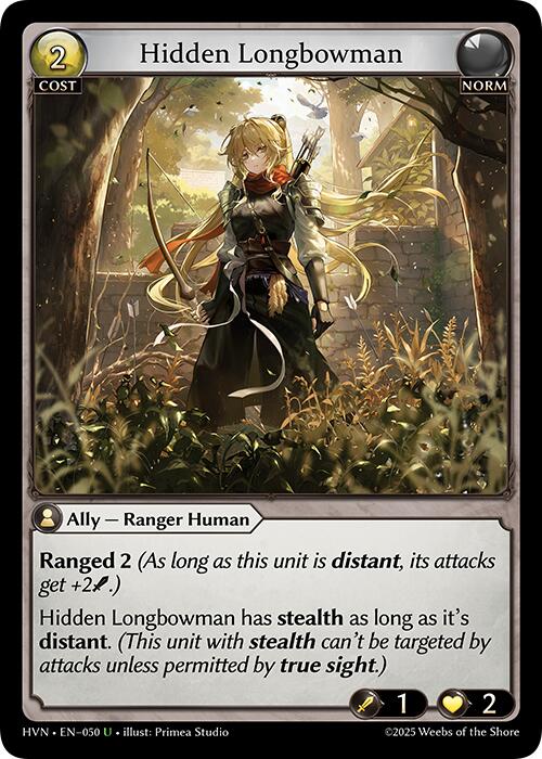 Hidden Longbowman (050) [Abyssal Heaven] | Webway Games
