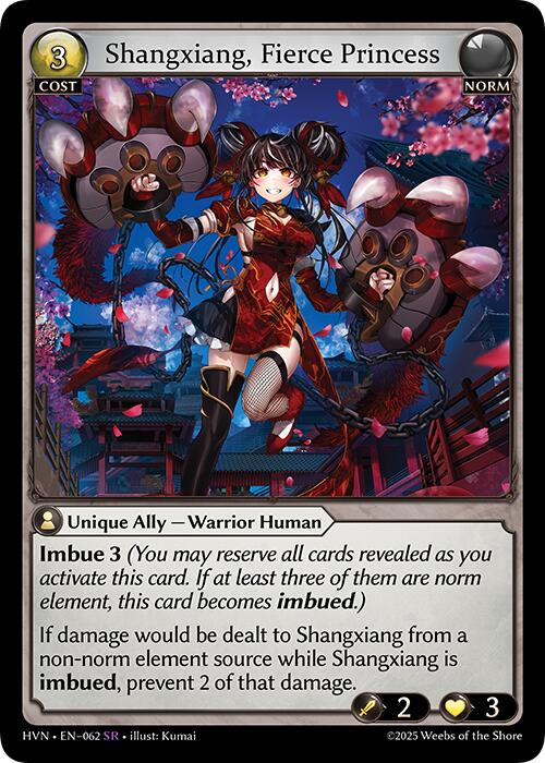 Shangxiang, Fierce Princess (062) [Abyssal Heaven] | Webway Games