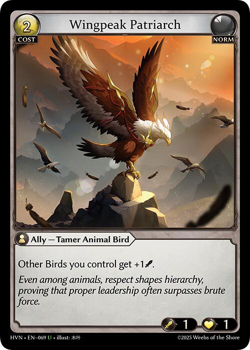 Wingpeak Patriarch (069) [Abyssal Heaven] | Webway Games