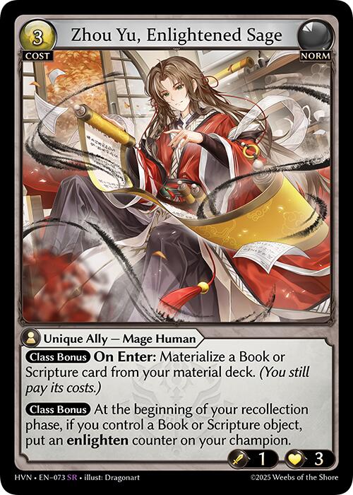 Zhou Yu, Enlightened Sage (073) [Abyssal Heaven] | Webway Games
