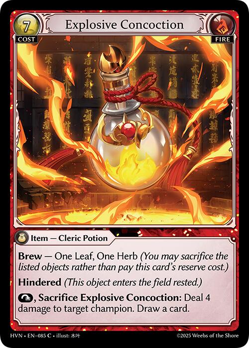 Explosive Concoction (085) [Abyssal Heaven] | Webway Games