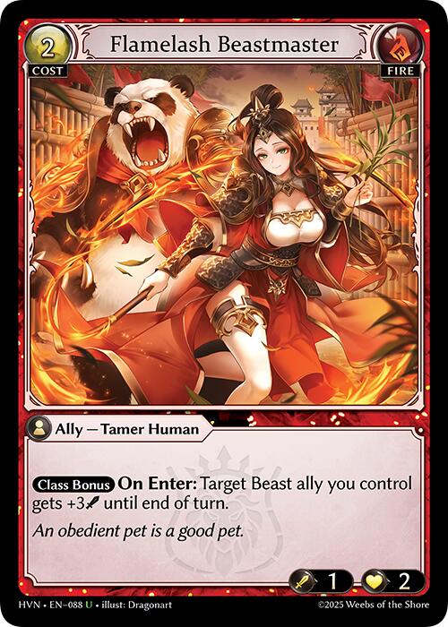 Flamelash Beastmaster (088) [Abyssal Heaven] | Webway Games