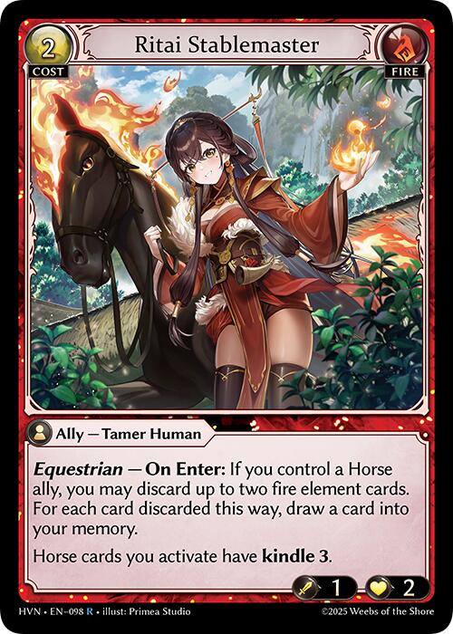 Ritai Stablemaster (098) [Abyssal Heaven] | Webway Games