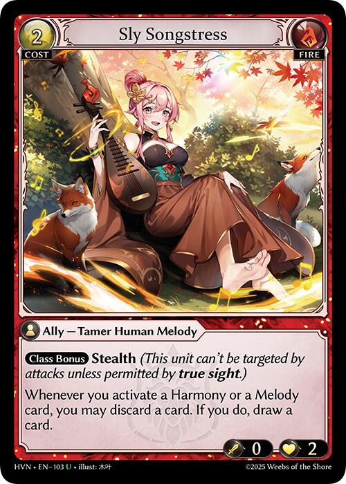 Sly Songstress (103) [Abyssal Heaven] | Webway Games