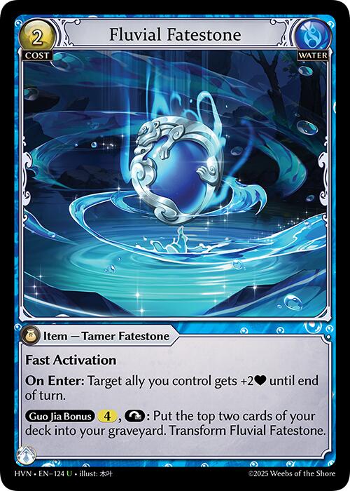 Fluvial Fatestone // Mocking Otter (124) [Abyssal Heaven] | Webway Games