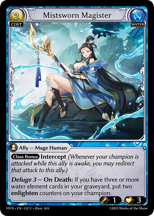 Mistsworn Magister (132) [Abyssal Heaven] | Webway Games