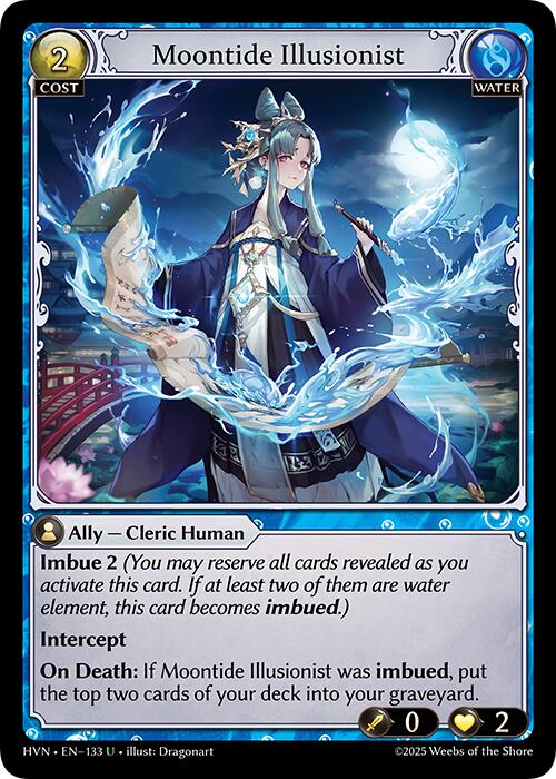 Moontide Illusionist (133) [Abyssal Heaven] | Webway Games
