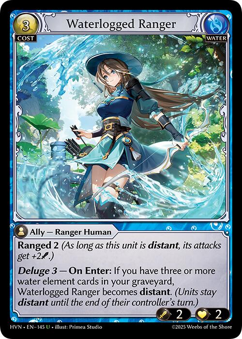 Waterlogged Ranger (145) [Abyssal Heaven] | Webway Games
