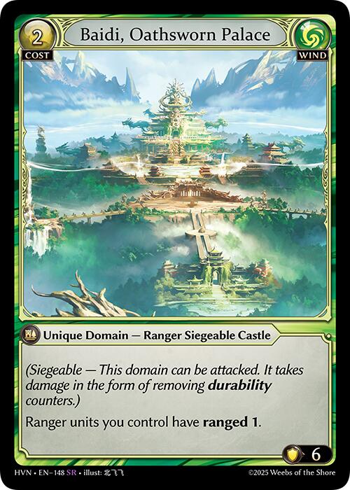 Baidi, Oathsworn Palace (148) [Abyssal Heaven] | Webway Games