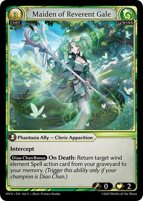 Maiden of Reverent Gale (162) [Abyssal Heaven] | Webway Games