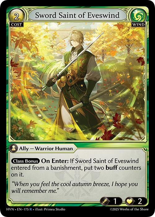 Sword Saint of Eveswind (175) [Abyssal Heaven] | Webway Games