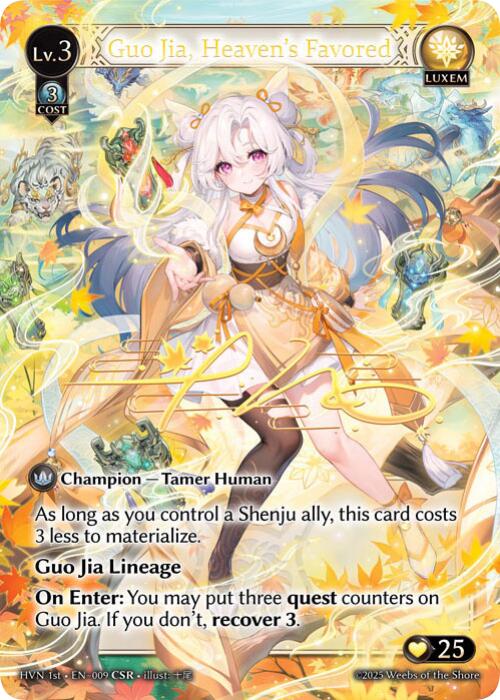 Guo Jia, Heaven's Favored (CSR) (009) [Abyssal Heaven] | Webway Games