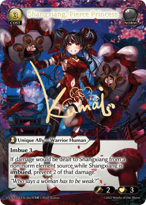 Shangxiang, Fierce Princess (CSR) (062) [Abyssal Heaven] | Webway Games