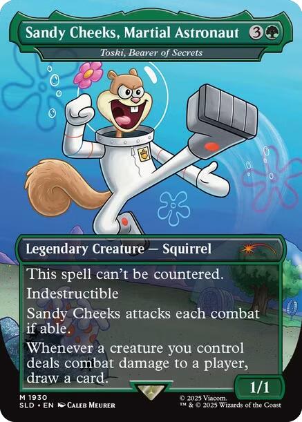 Sandy Cheeks, Martial Astronaut - Toski, Bearer of Secrets [Secret Lair Drop Series] | Webway Games