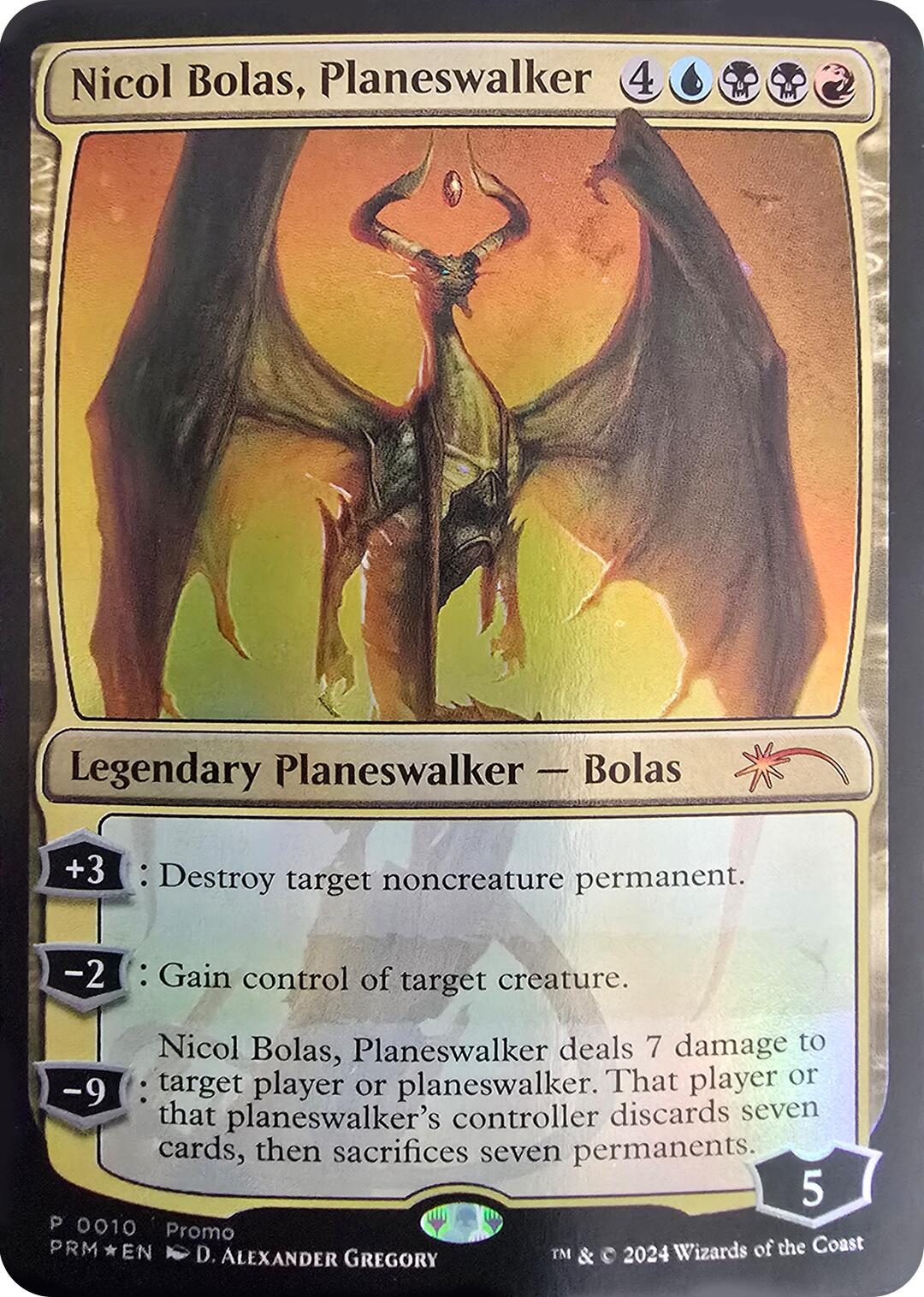 Nicol Bolas, Planeswalker [Media Promos] | Webway Games