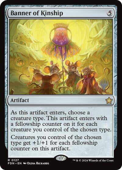 Banner of Kinship (Promo Pack) [Foundations Promos] | Webway Games